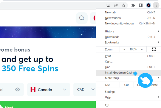 Pwa instruction Windows Chrome